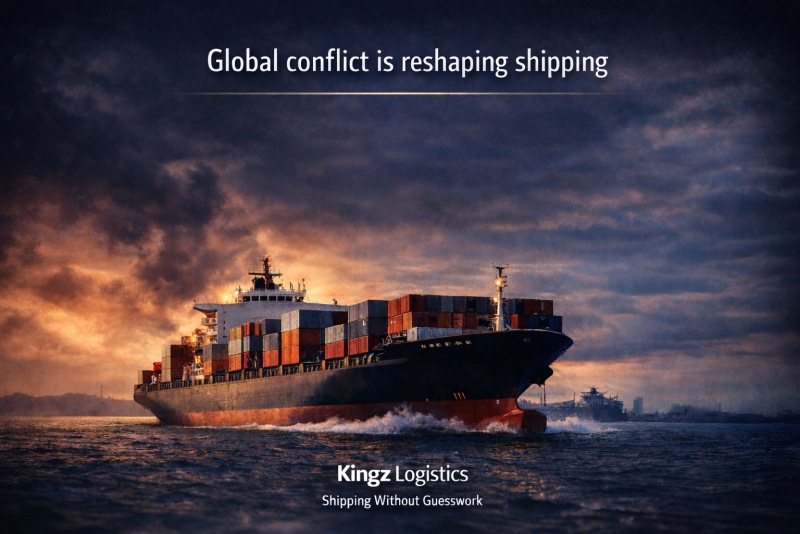 Why Shipping Delays Are Increasing: The Real Impact of War and Security on Global Logistics